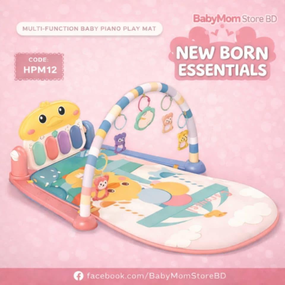 🎹 MULTI-FUNCTION BABY PIANO PLAY MAT 🎶